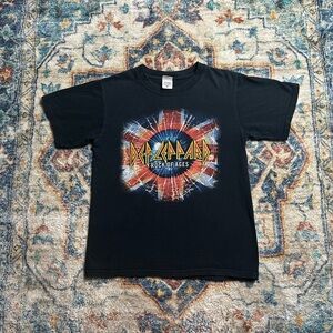 Vintage Def Leppard Rock Of Ages Band T-shirt Small